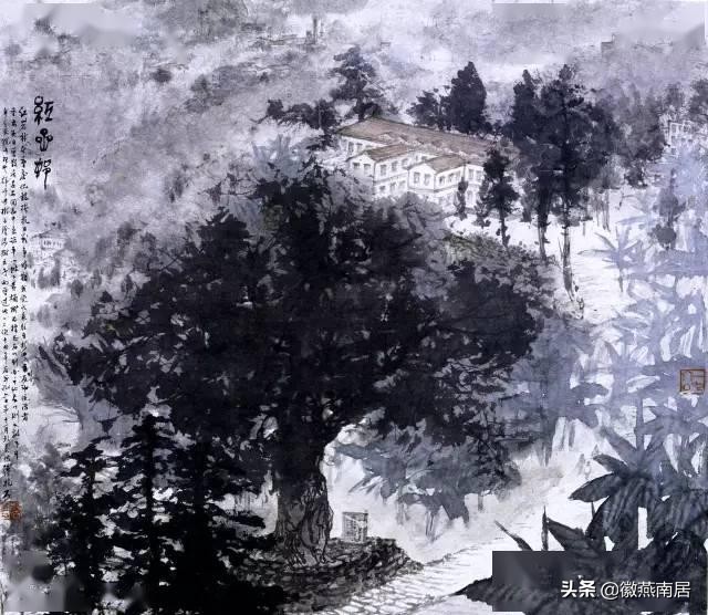 傅抱石在人民大会堂有几幅国画,傅抱石国画作品赏析1500字