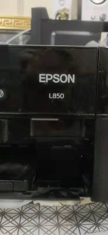 l850打印机废墨仓,l850废墨收集垫已到使用寿命