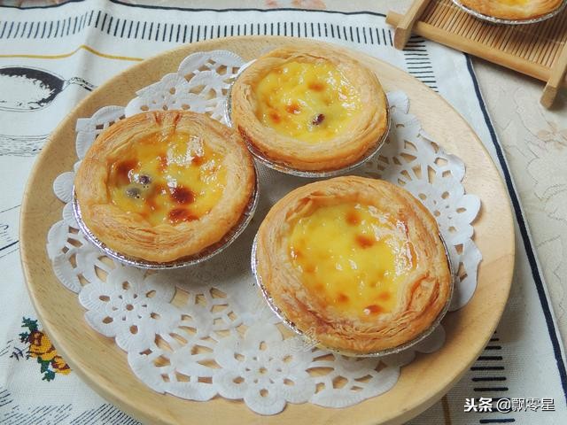 想吃蛋挞不用买，详尽步骤教您做，方法简单，看一遍就会