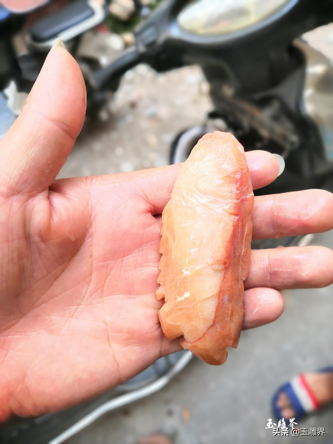 玉雕师掌勺！红黄翡变红烧鱼，口水流了