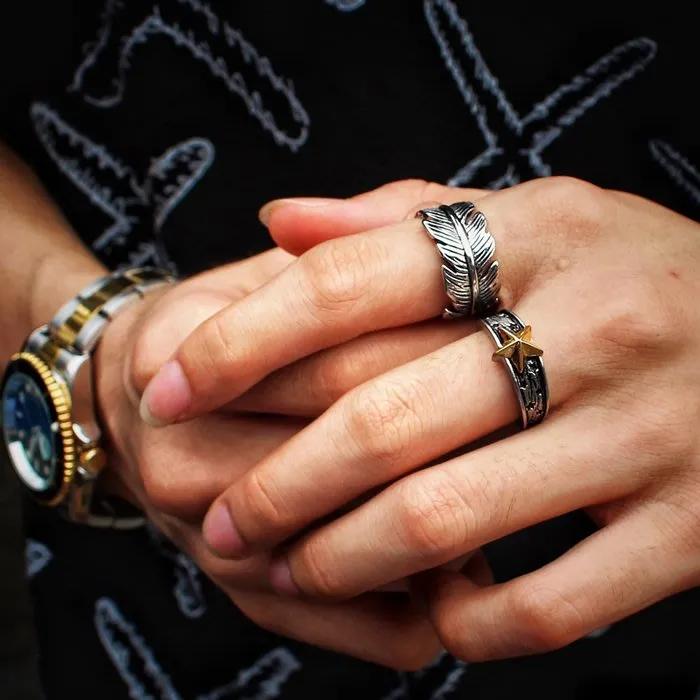 英伦风戒指,韩式复古森系戒指