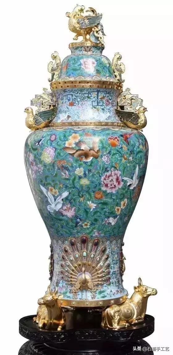 清代皇宫景泰蓝重器,国礼重器国宝景泰蓝