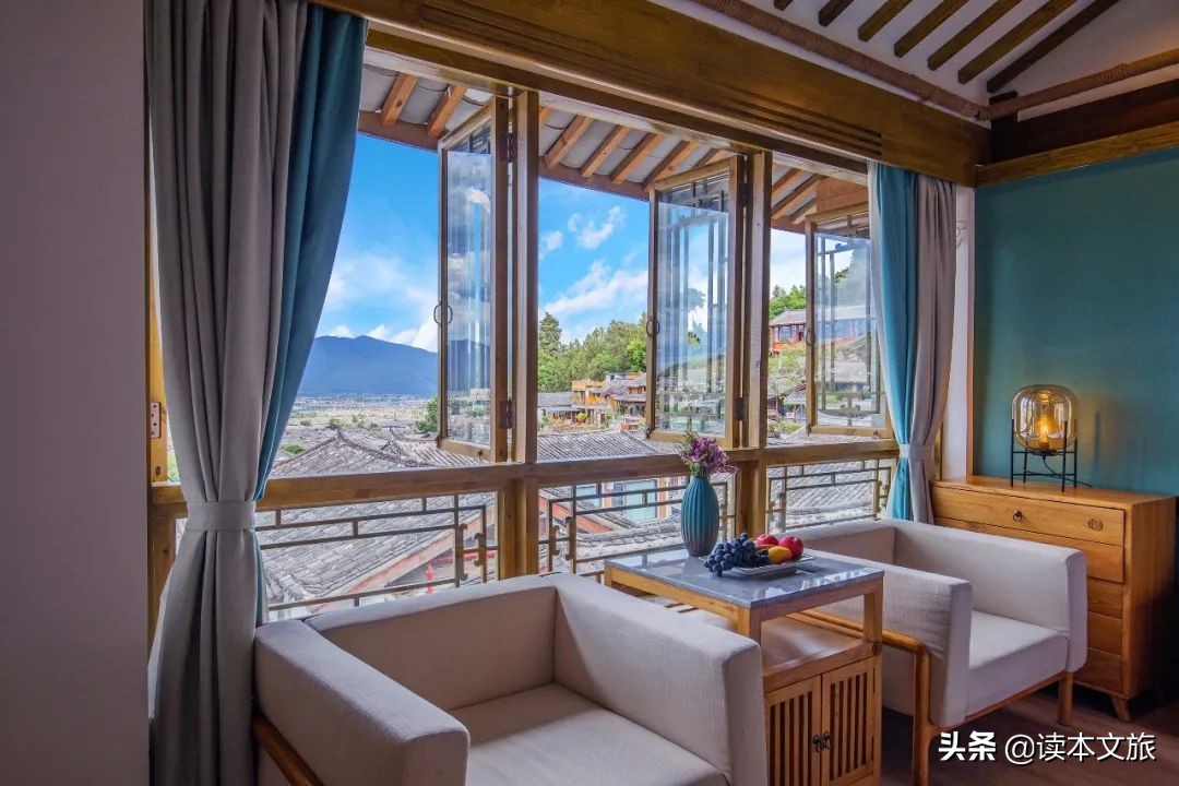 丽江古城内的花园美宿,丽江凡尘观景美宿