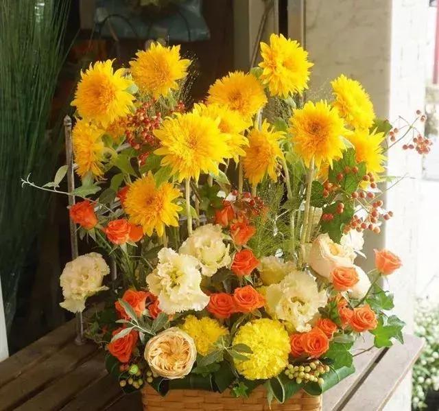 日本鲜花花艺图片大全,日本花店布置图片