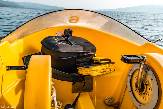 2001年抚仙湖水下古城真实视频,罕见的湖泊风光摄影