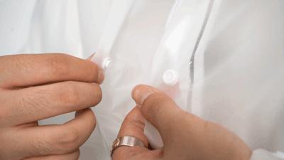 香奈儿白色透明雨衣,透明雨衣香奈儿