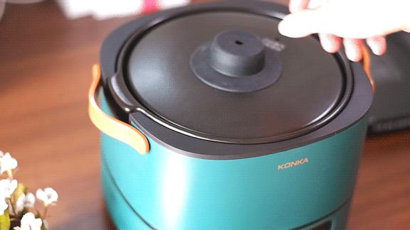 一锅八用！老牌国货康佳这款国潮料理锅，告诉你什么才叫多功能