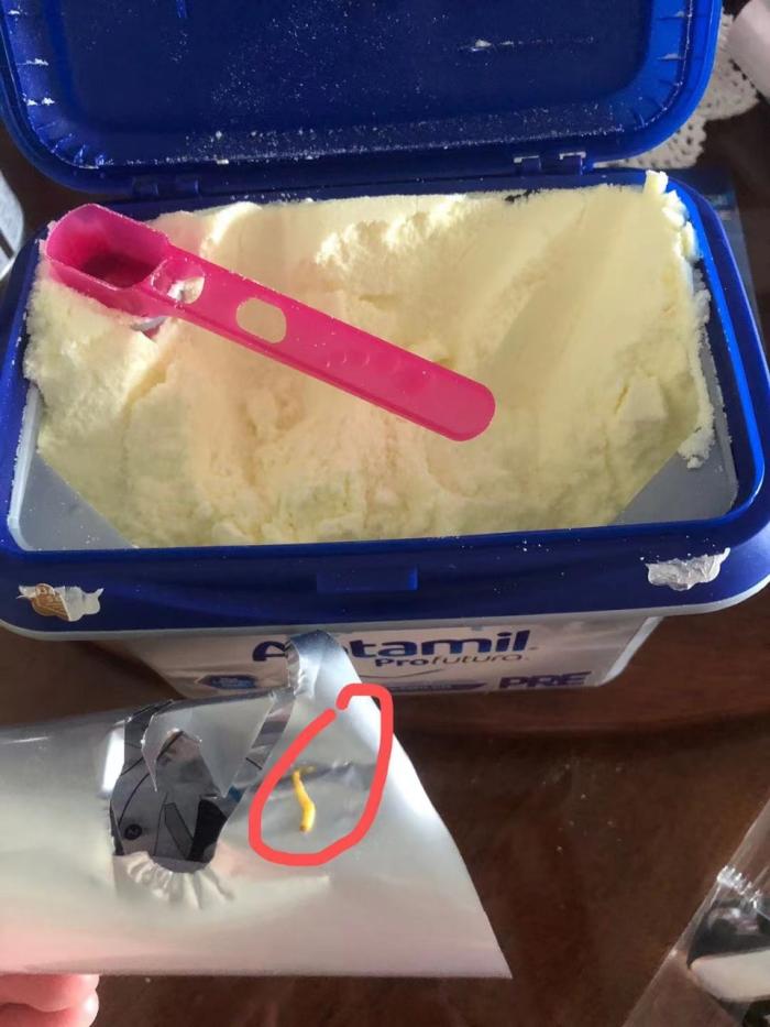 为啥奶粉网上曝光都有小虫子,国产奶粉有虫子