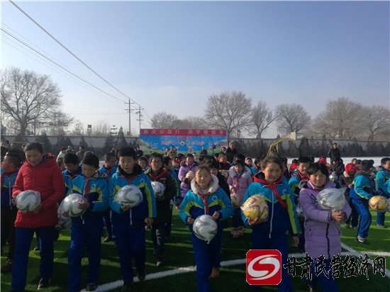 甘肃民营经济网—民企公益行活动走进兰州新区周杰希望小学