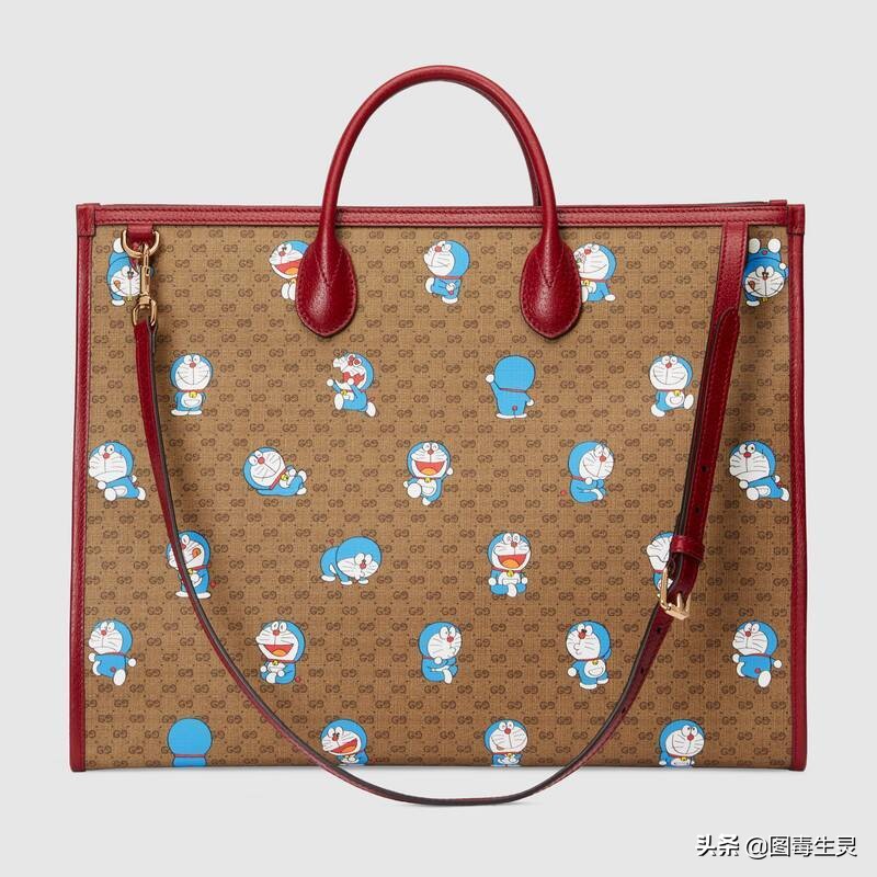 蓝胖子哆啦a梦的图片,哆啦a梦古驰联名蓝胖子