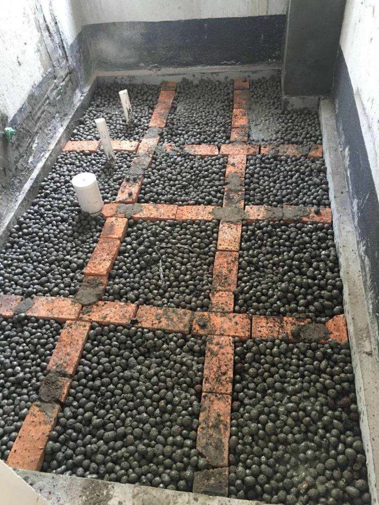 卫生间不渗水的情况下陶粒会湿吗,精装房卫生间陶粒层渗水