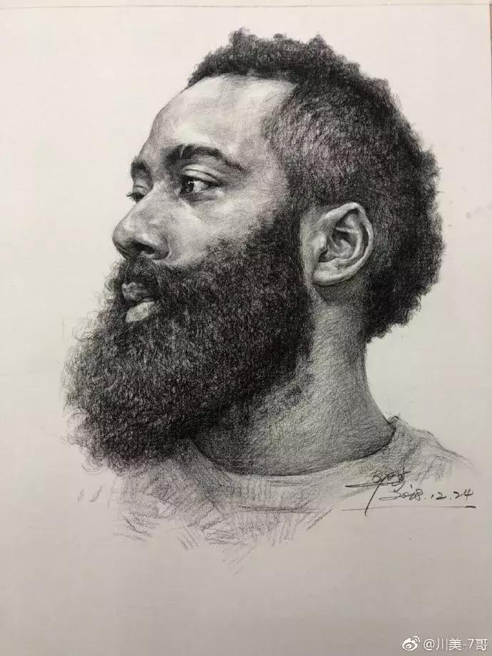 画素描时的动作细节描写作文,最难画的素描质感看看如何表现