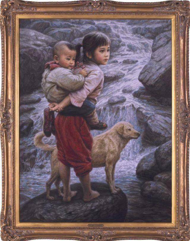 适合客厅的刺绣画,中国最好的刺绣油画