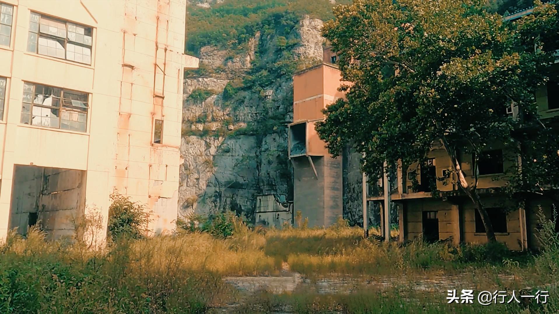 焦作太行深山里废弃的小香港,太行山丹河电厂