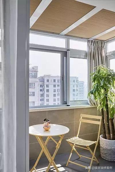 阳台要封起来怎么设计好看,极窄小阳台巧妙利用