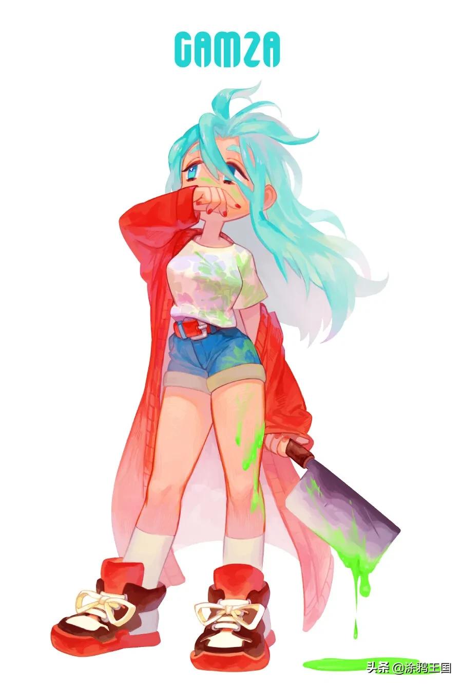 LEEMK,GAMZA/贯彻爱与真实的邪恶｜插画分享