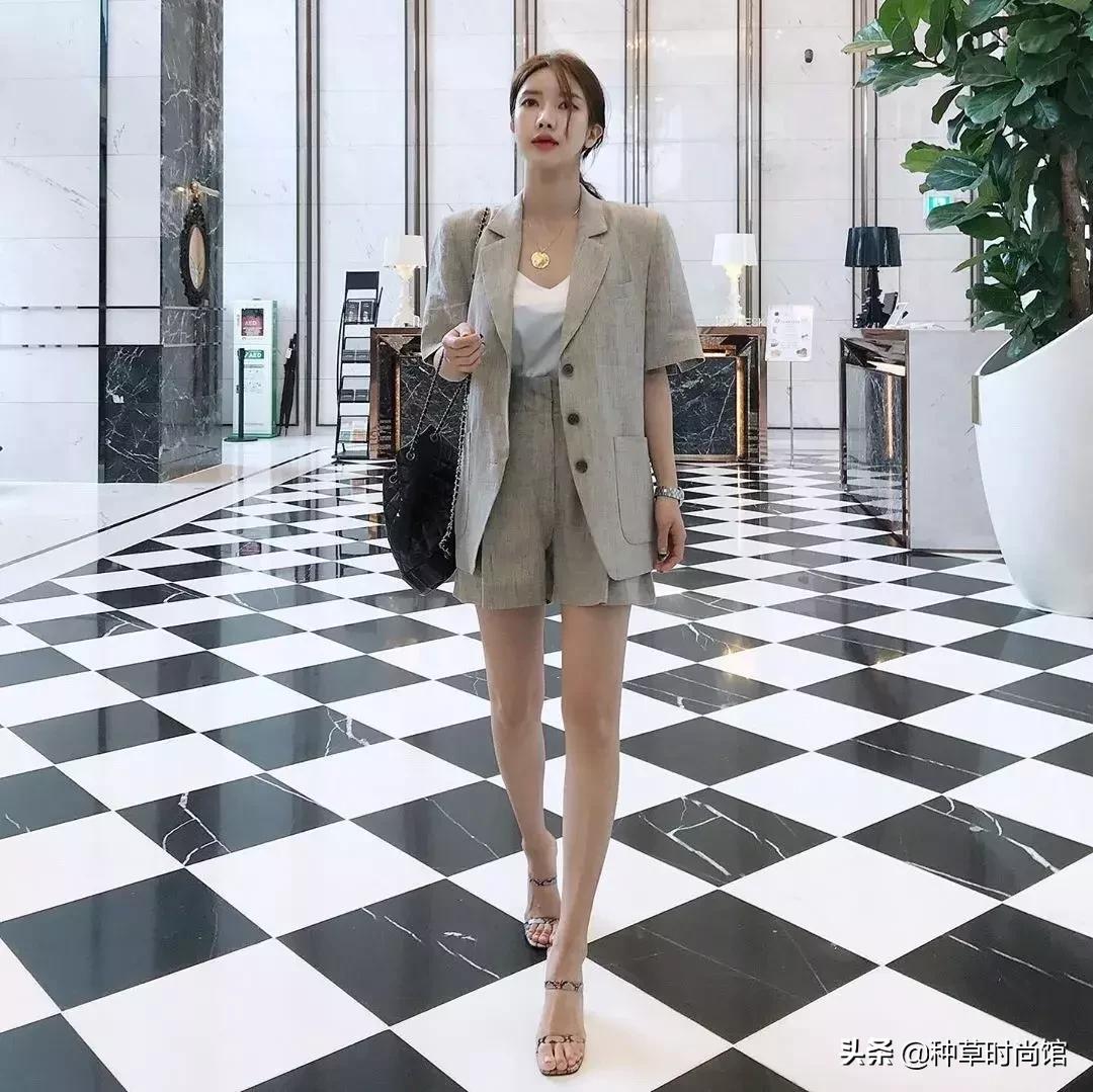 西装男穿短裤,西装短裤这样穿潮爆了