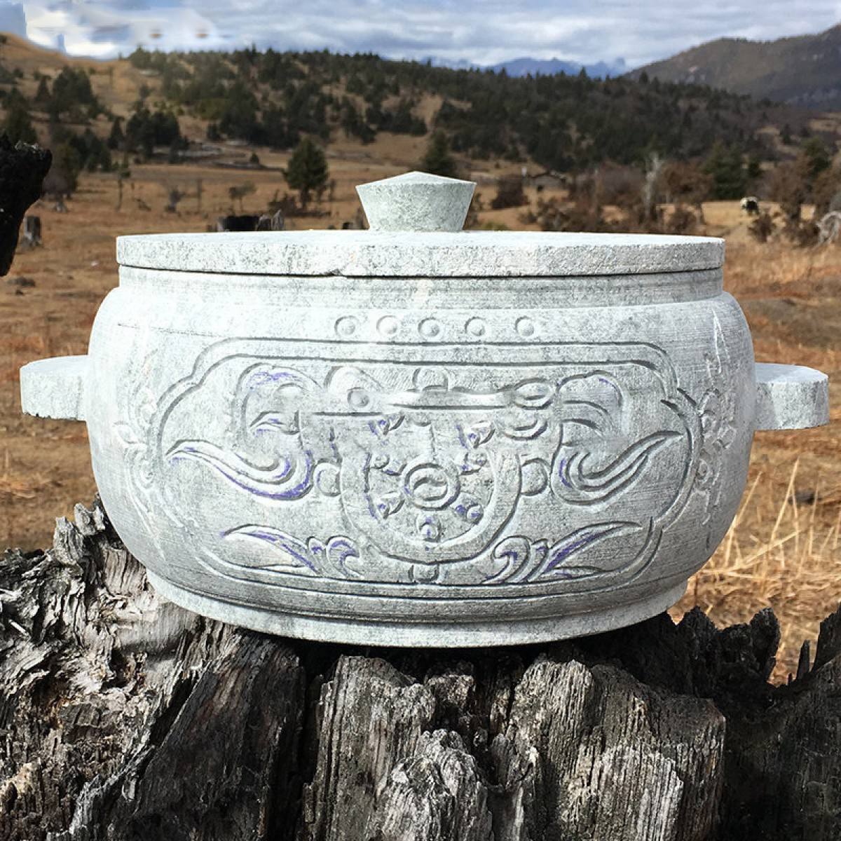 墨脱的石锅价格,100多年的墨脱石锅