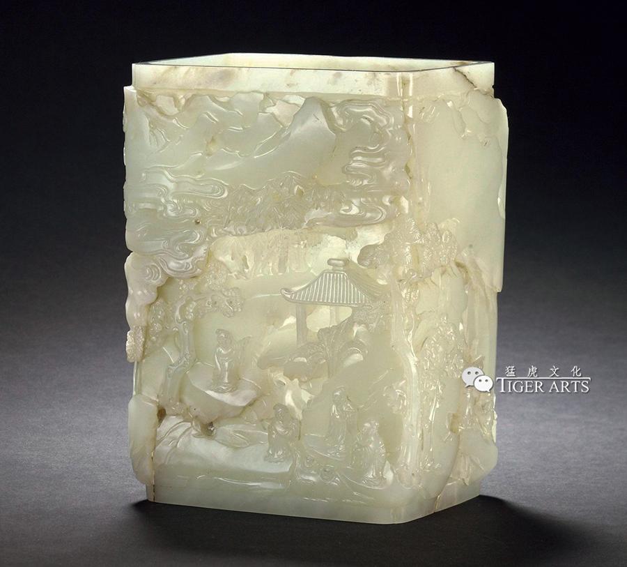 笔筒文艺中式,笔筒竹子论语