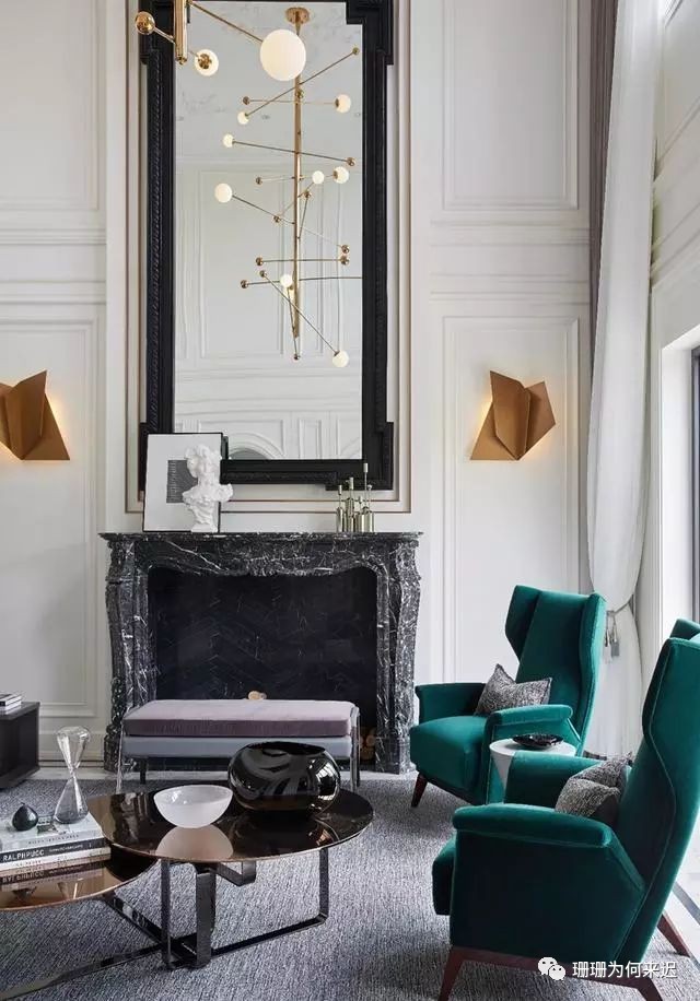 意式极简挑空客厅效果图,简约挑空客厅设计