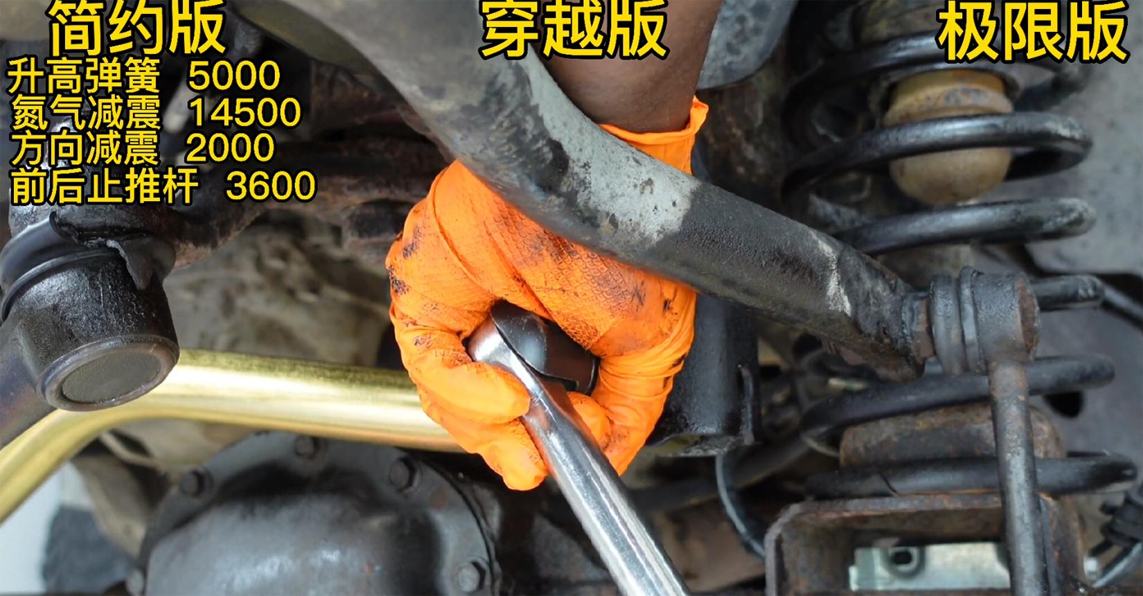 第五期牧马人特辑完结篇（上）（三种不同配置的预算费用）