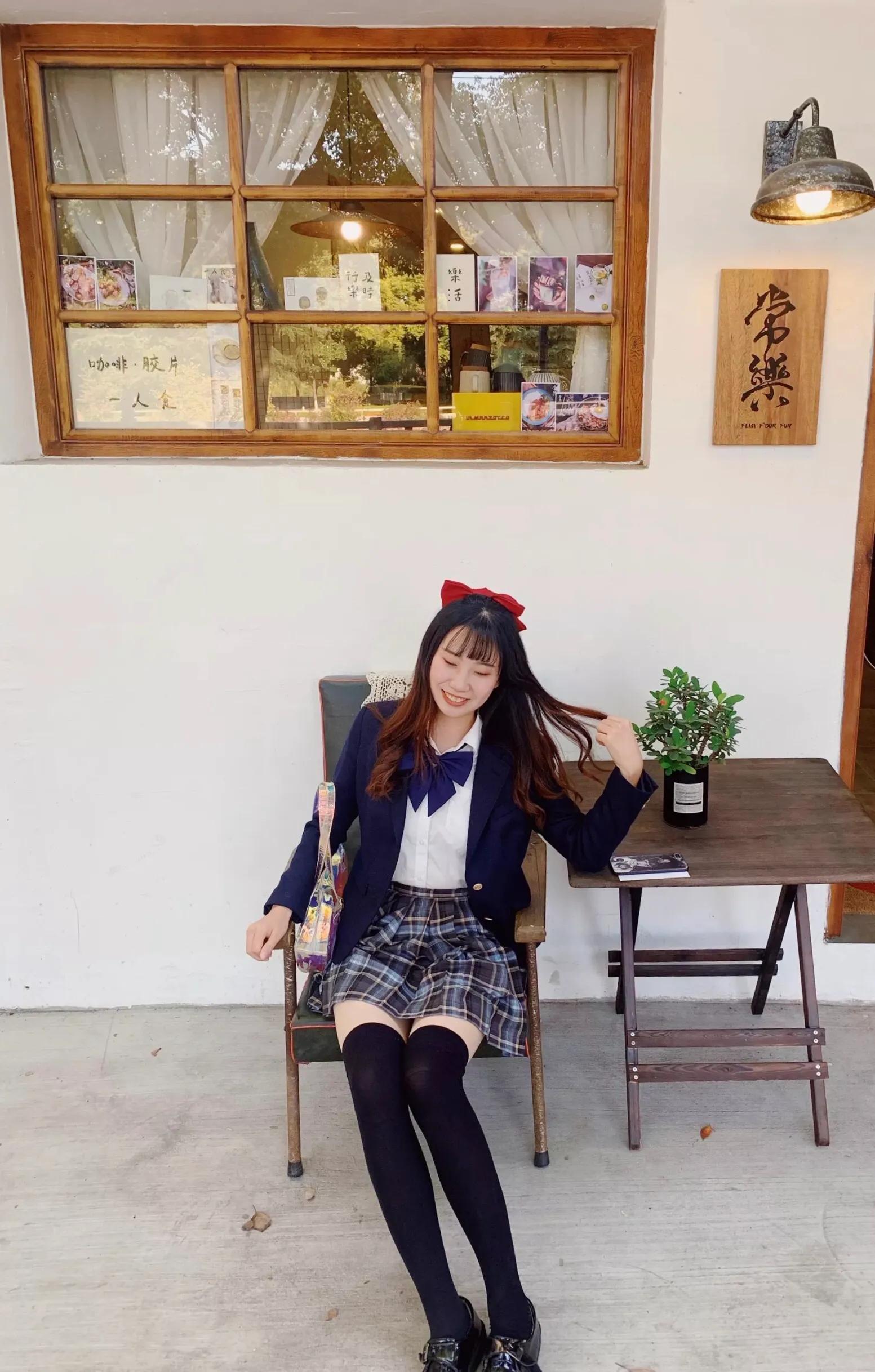 校园jk制服搭配,00后穿jk的制服什么感受