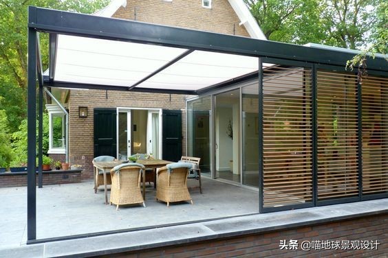 100款庭院廊架图片,中式庭院亭子设计效果图