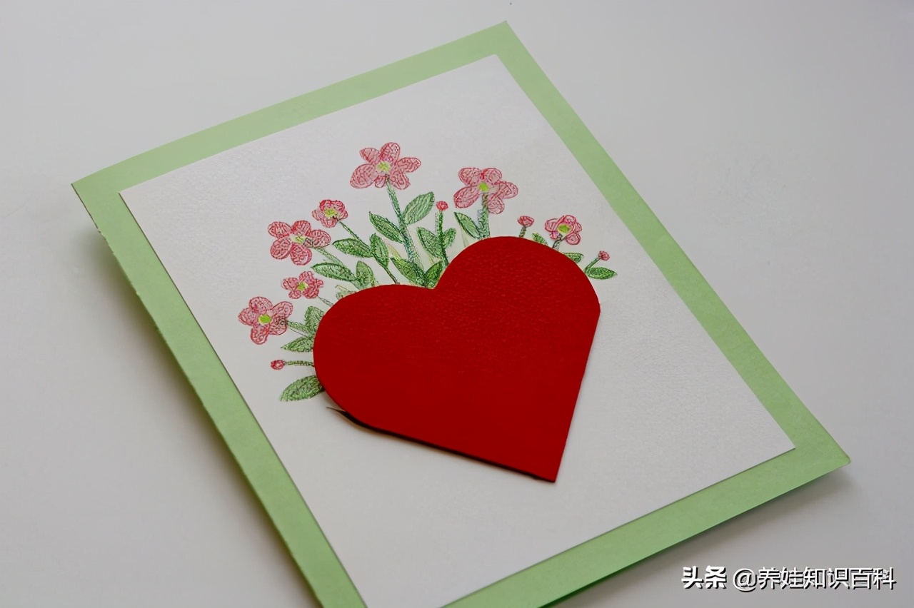 手工贺卡的制作方法一年级简单的,手工贺卡制作大全简单又漂亮