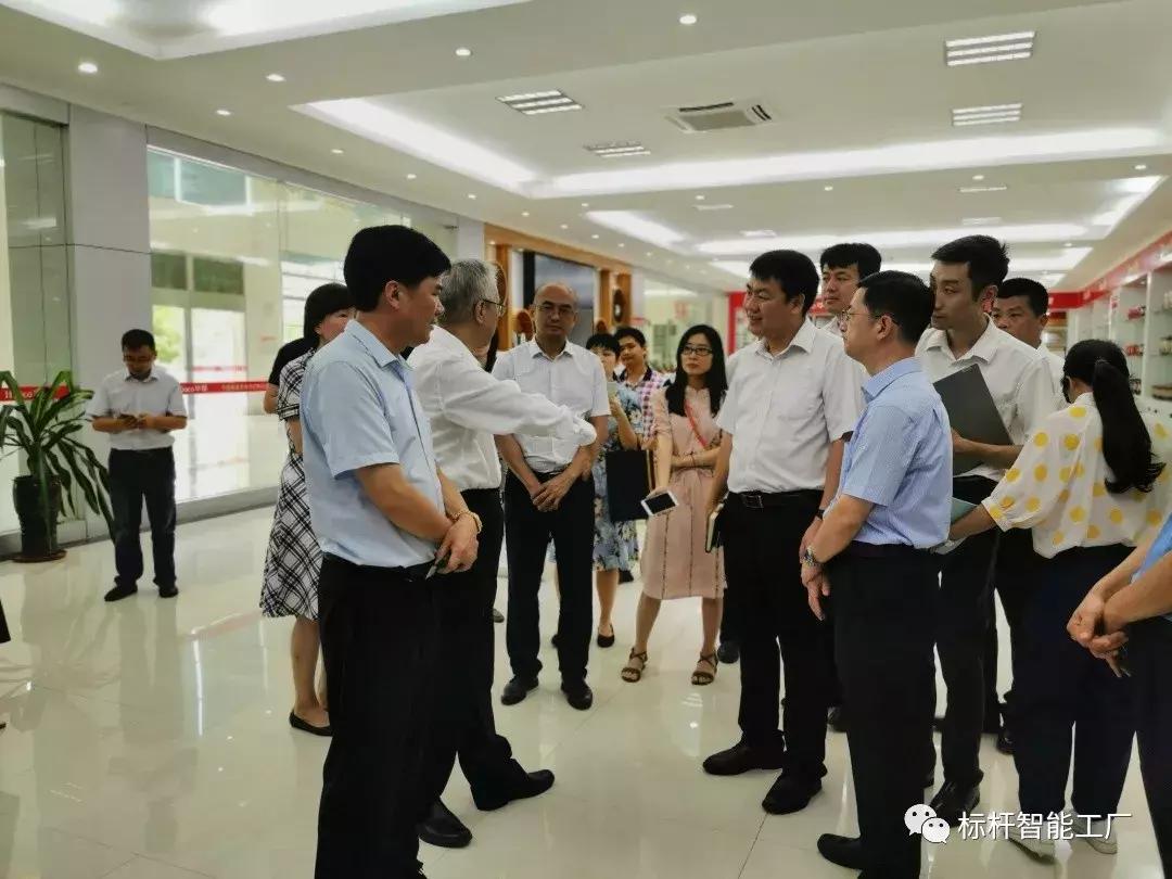 副省长陈良贤点赞工业互联网示范项目企业华强电器