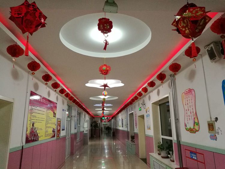 幼儿园元宵佳节灯展,朔州市平鲁区紫晨广场花灯