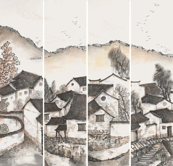 当代中国画百家精品展,金浩美术视频完整版