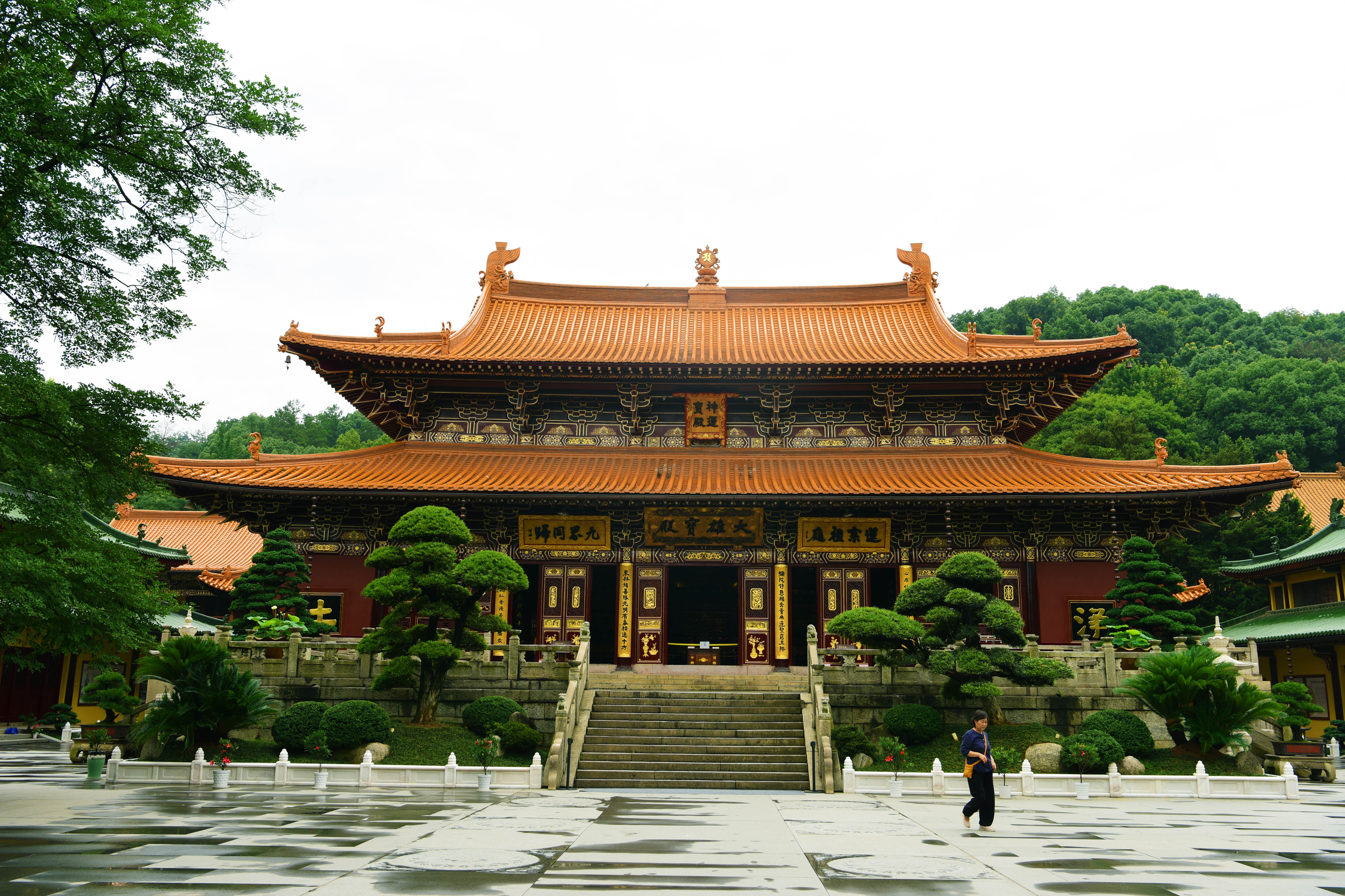 庐山东林寺，这座1600余年古刹，是中国一大佛门圣地，神奇惊叹