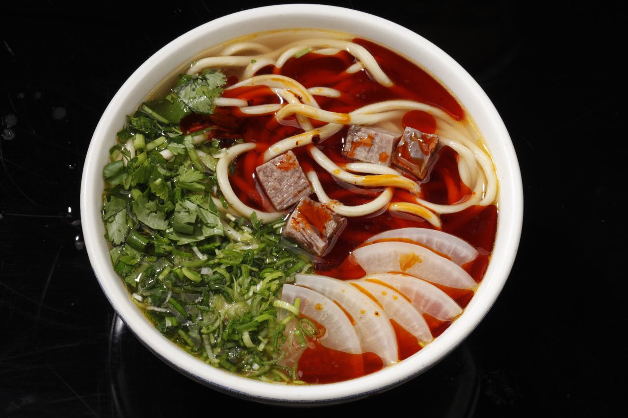 沙发客体验,到兰州吃正宗拉面