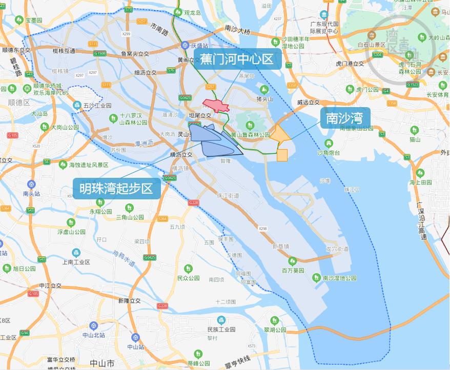 广深“交易所”之争再次挑起，南沙明珠湾为广州站出来吗？