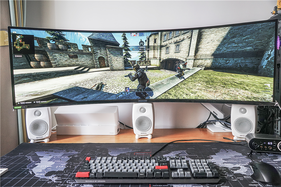 三星玄龙骑士49寸显示器测评144hz,49寸显示器曲率1500和1800