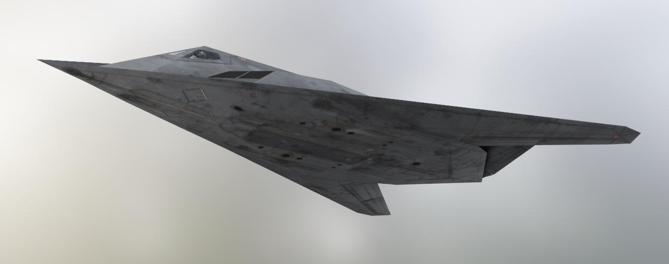 霸权急先锋夜鹰传奇！F117精细游戏模型展示可*载下**