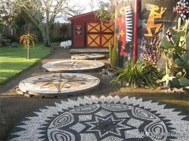 100种景观置石图片,100种园林造景图片