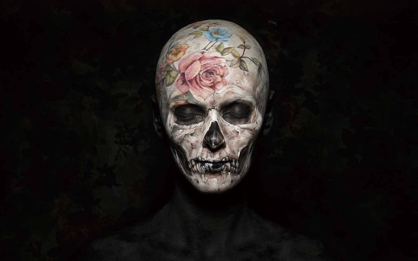 逼真特效化妆教程,神奇的特效妆容