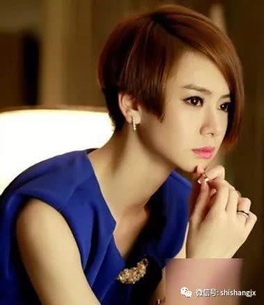 学生款沙宣发型,适合学生沙宣短发发型2015女