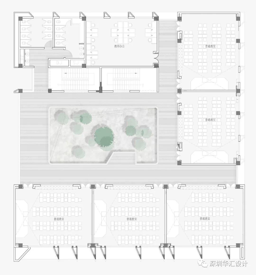 博罗中洲实验中学,博罗中洲实验学校示意图
