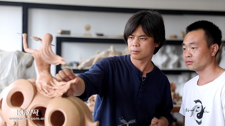 曲阳三把斧,曲阳三界汉白玉雕塑