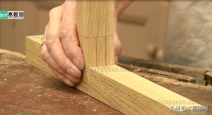 木匠手艺榫卯结构制作,木匠榫卯制作教程