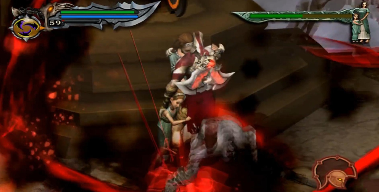 战神1奎爷杀龙,战神1奎爷完整版