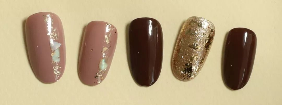 秋冬美甲小红书,美甲推荐中款ins