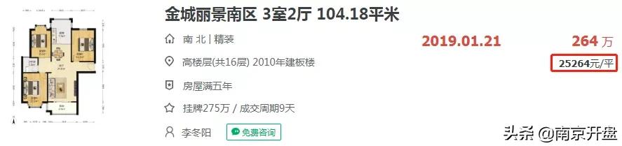 南京房价最坚挺的板块,南京房价不涨的板块