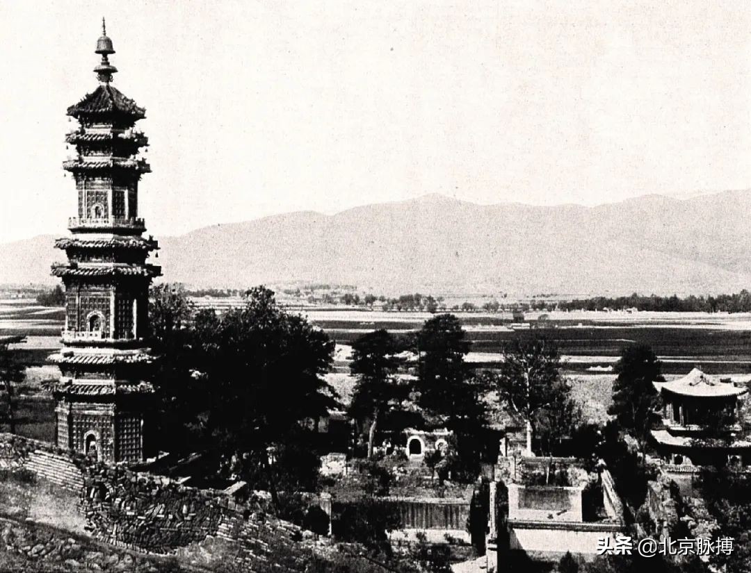 画说丨百年前德国建筑师镜头下的北京宝塔