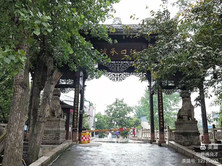 成都古镇黄龙溪,成都天府新区春季黄龙溪古镇