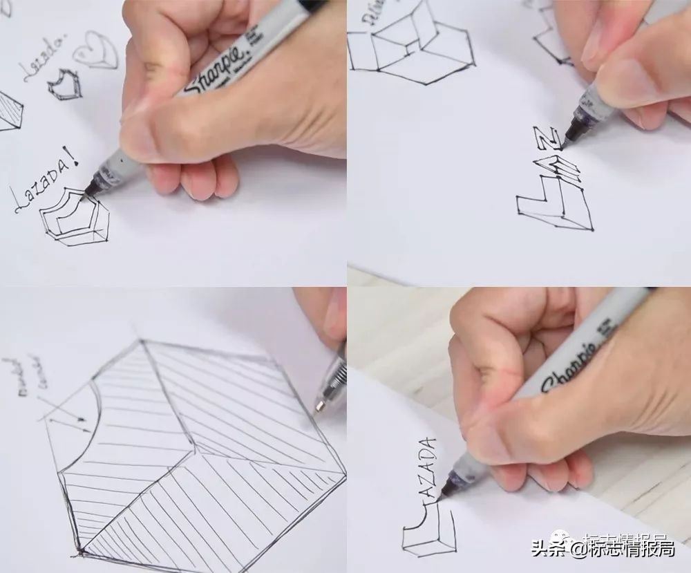 阿里巴巴logo变化,阿里巴巴重头设计logo