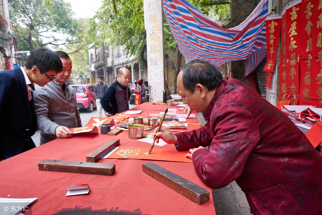 老秀才写的对联,老秀才写对联