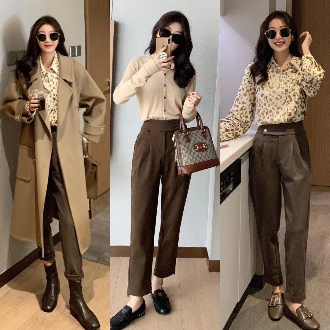 很有冬日韩系穿搭韵味,简约耐看的韩系秋冬穿搭范本